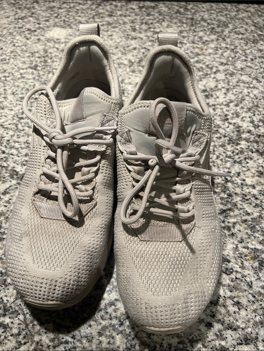 Skechers Uno Stand On Air Knit Sneakers 9.5 Neutral Athleisure Comfort Walking - Picture 2 of 8